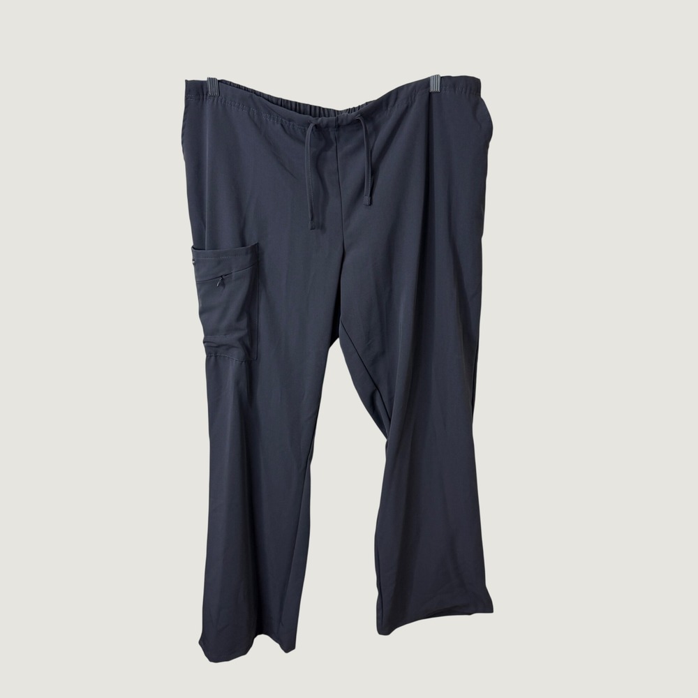 Jockey Scrubs Charcoal Grey Cargo Pants XL Comfort Utility Healthcare Nurse NWT